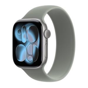 Умные часы Apple Watch Series 11 (GPS), 42 мм, Space Gray Aluminum Case/Green Gray Solo Loop - Size 0
