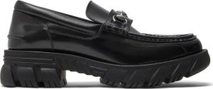Кроссовки Gucci Horsebit Loafer Black, черный