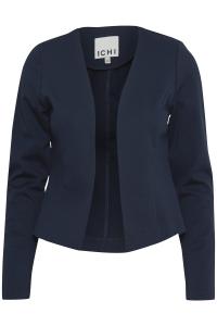 Пиджак Ichi укороченный, темно-синий