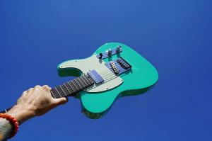 Шестиструнная электрогитара Schecter DIAMOND SERIES Nick Johnston PT Atomic Green (2022)