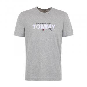 Футболка мужская Tommy Hilfiger, светло-серый