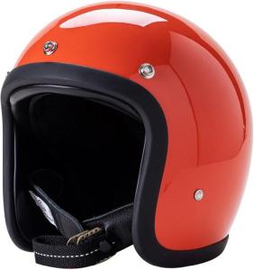 Шлем мотоциклетный FRP Retro Japanese, красный