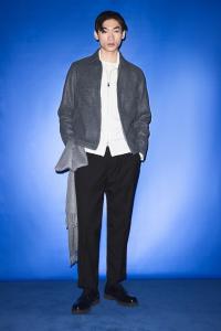 Элегантные брюки приталенного кроя H&M, черный