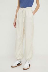 Брюки Hollister Co., бежевый