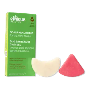 Набор мини-мылок для здоровья кожи головы: шампунь и кондиционер Ethique Beauty