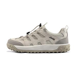 Модная спортивная коллекция: низкие кеды для активного отдыха для мужчин Jeep, sand[summer mesh hole breathable]