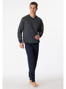 Schiesser Темно-синяя пижама