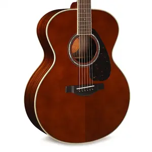 Акустико-электрогитара Yamaha LJ6RDTHB Grand Auditorium, темный оттенок