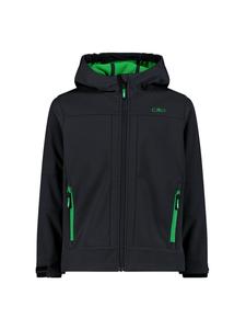 Куртка Softshell для мальчиков с капюшоном Fix Hood, цвет Антрацит cmp