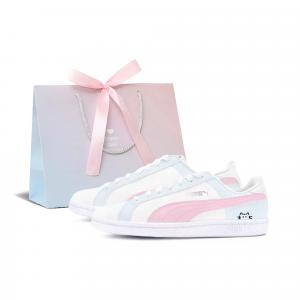 PUMA Легкие кеды smash low top unisex blue pink