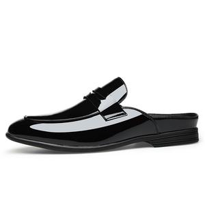 Мужские тапочки с закрытым носком Romon черные