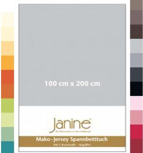 Простыня Janine JERSEY 5002 100 X 200 красная Original Janine