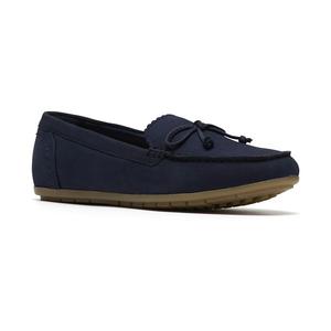Женские мокасины-слипоны Elliotte sail Clarks, Navy Nubuck