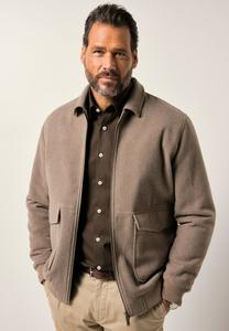 Куртка JP1880 ZIP PATCH POCKETS, Dark Taupe/Taupe