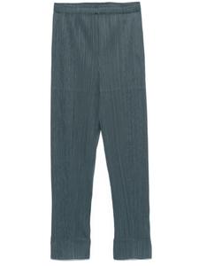Pleats Please Issey Miyake плиссированные брюки, синий
