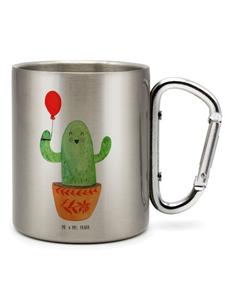 Кружка в виде воздушного шара Кактус без слов, серебряная Mr. & Mrs. Panda