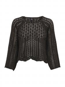 ONLY Свитер 'ONLNOLA LIFE' в темно-коричневом цвете