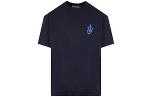 Футболка с вышитым логотипом JW Anderson, синий