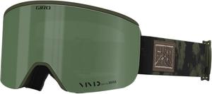 Горнолыжные очки Giro Axis - мужские очки для сноуборда - ремешок Trail Green Cloud Dust с линзами Vivid Envy/Vivid Infrared, Trail Green Cloud Dust - Vivid Envy