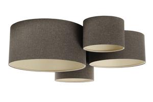 Потолочный светильник BPSKoncept 4Flames Boho Elegant, серо-коричневый