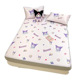 Покрывало Ice Silk Mat Sanrio, Fitted Sheet-Sweet Kuromi