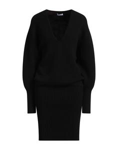 Платье миди Ferragamo, черный