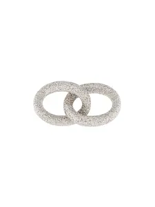 Браслет из двух звеньев Carolina Bucci, металлик