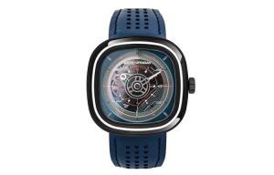 SEVENFRIDAY Часы Automatic Mechanical Movement Unisex Watch Blue Dial, Blue