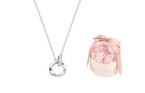 SHEEHHYY Серебряное ожерелье на удачу для женщин S999