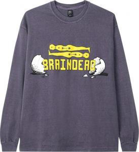 Лонгслив Brain Dead Hatchlings Long-Sleeve Tee 'Berry', фиолетовый
