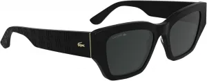 Женские прямоугольные солнцезащитные очки Lacoste L6053s, Black