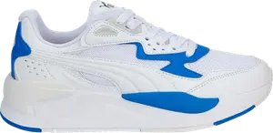 Кроссовки Puma X-Ray Speed Jr White Victoria Blue, белый