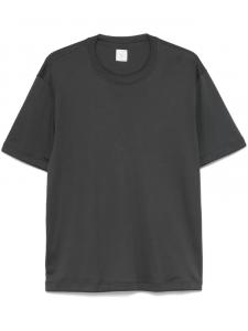 Футболка с многослойными деталями Eleventy, черный