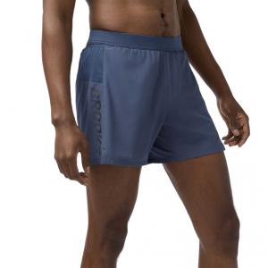 Brooks Мужские беговые шорты, синие, средней толщины