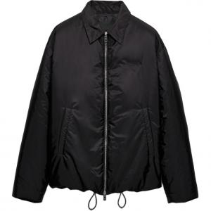Стеганая куртка мужская черная Prada, черный