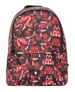 Городской рюкзак с принтом под питона Marcelo Burlon, мультиколор
