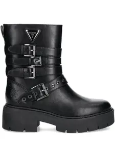 Ботинки Salvo на платформе с пряжками GUESS USA, черный