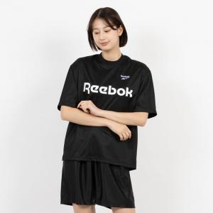 Футболка с крестом и клетчатым узором RI Reebok, цвет Black_100224003