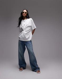 Футболка & Other Stories с рюшами белого цвета