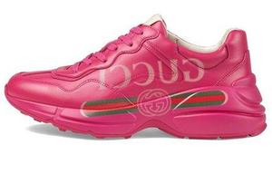 Кроссовки Gucci Rhyton Chunky женские, розовый