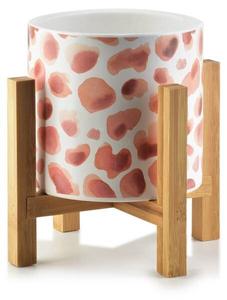 Цветочный горшок Mondex AVA, 14x14x14 см цвет himbeere