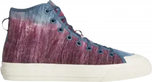 Кроссовки Adidas Nizza High RF 'Victory Crimson Orbit Indigo', красный
