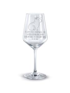 Бокал для красного вина с цветком капибары и надписью на прозрачном фоне Mr. & Mrs. Panda