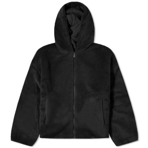 Куртка Pangaia Recycled Wool Fleece Reversible Bomber, черный