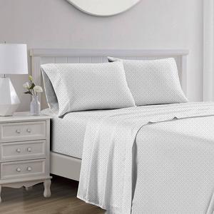 Роскошный ультрамягкий комплект постельного белья Jane из ПВХ плотностью 1000 нитей премиум-класса RT Design, цвет Silver