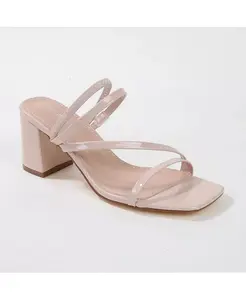 Сандалии Hattie на блочном каблуке с ремешками BERNESS, коричневый/бежевый