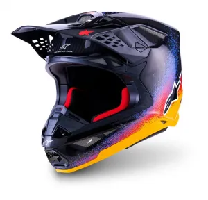 Внедорожный шлем Supertech M10 Black Hole LE Alpinestars, черный