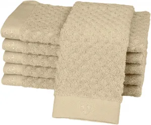 Полотенца гостевые ROSS "Гармония" (6 шт.), 100% хлопок 30х50 см (6 шт.), цвет natur