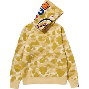 Толстовка Bape Color Camo Shark A BATHING APE, желтый
