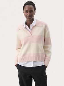 Джемпер Elinda в полоску Part Two, Pink